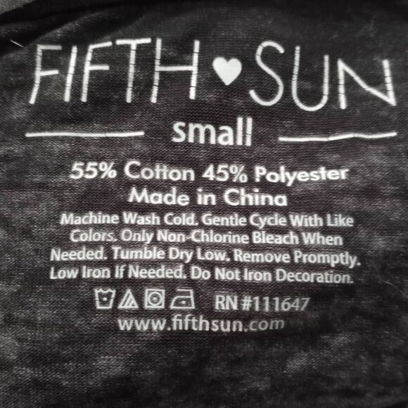 FIFTH SUN GRAY SHEER TANK TOP SZ.S EUC - Picture 5 of 5